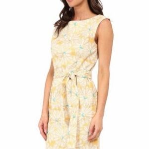 Pendleton Gloria Floral Belted Cotton Dress & Jacket Set – Size